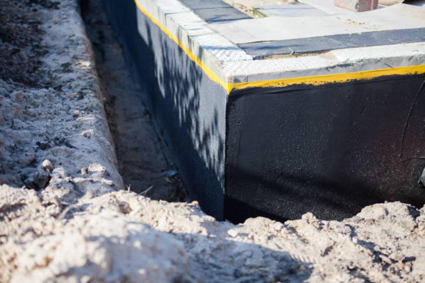 Professional Emergency Waterproofing technician working in Frazeysburg, OH